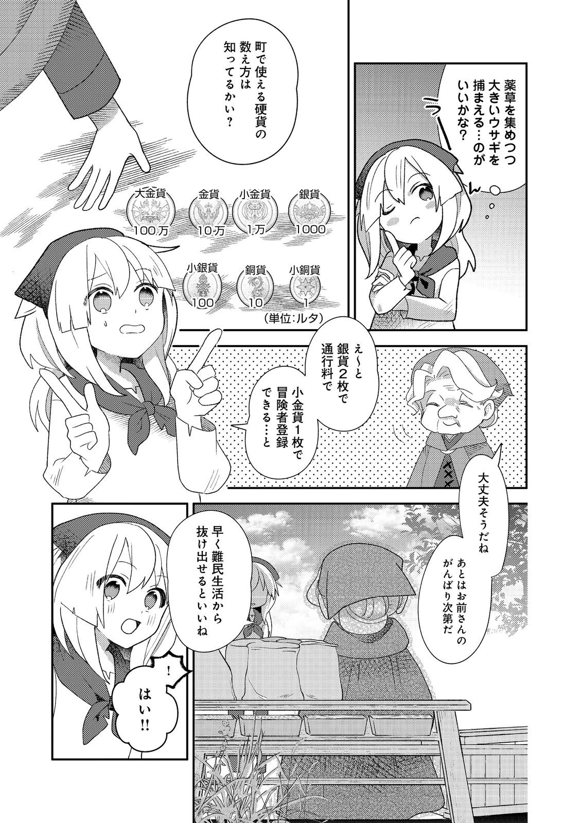 転生難民少女は市民権を0から目指して働きます！@COMIC - raw - 第3話 - https://jppp.jjkk.to/jppp/05102120/bml04dumdld.jpg