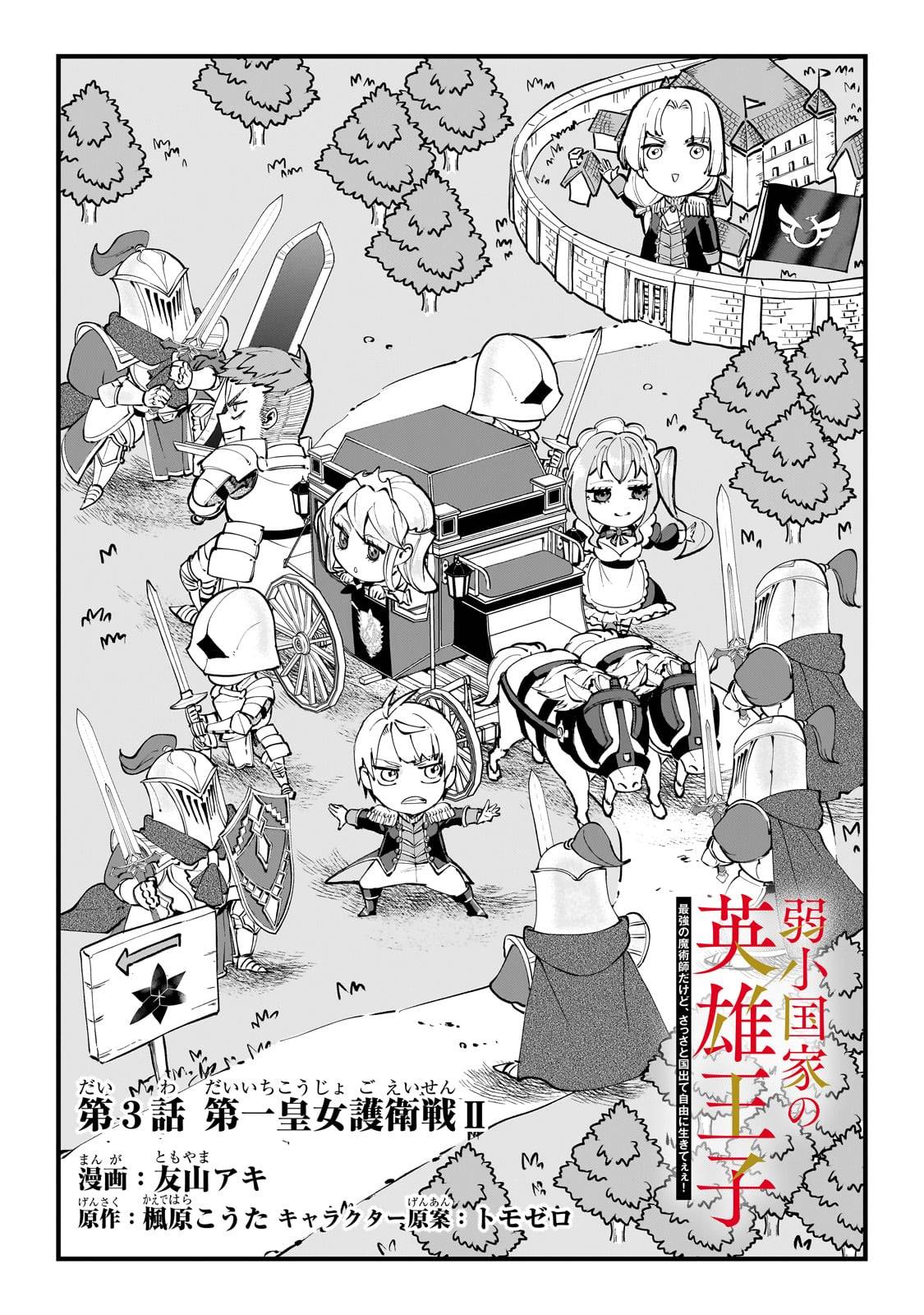 弱小国家の英雄王子～最強の魔術師だけど、さっさと国出て自由に生きてぇぇ！～ - raw - 第3話 - https://jppp.jjkk.to/jppp/05171001/kz41espg5ss.jpg